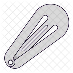Grampos de cabelo  Ícone