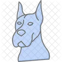 Gran Danes Gran Danes Perro Icono