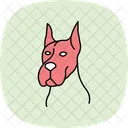 Gran Danes Gran Danes Perro Icono