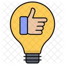 Gran Idea Excelente Idea Idea Icono