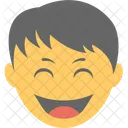 Chico Emoji Jajaja Icono