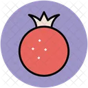 Granatapfel Obst Lebensmittel Symbol