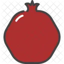 Granatapfel Beeren Essen Symbol