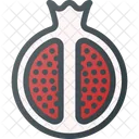 Granatapfel Obst Gesundheit Symbol