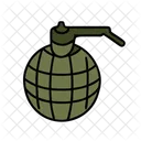 Granate Sprengstoff Waffe Symbol