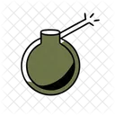Granate Sprengstoff Waffe Symbol