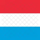 Grand Duchy Of Luxembourg Flag Country 아이콘