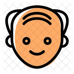 Grand Father Emoji Icon