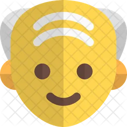 Grand Father Emoji Icon