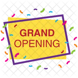 Grand Opening  Icon