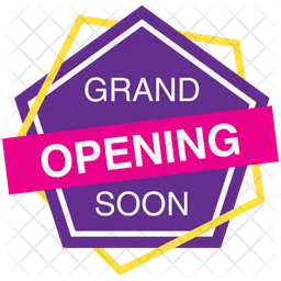 Grand Opening Soon  Icon