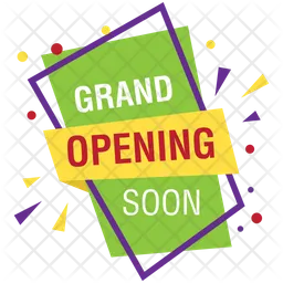 Grand Opening Soon  Icon