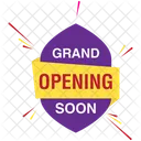 Grand Opening Soon  Icon
