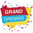 Grand Opening Soon  Icon
