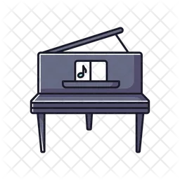 Grand piano  Icon