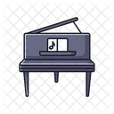 Grand piano  Icon