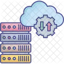 Big Data Computacion En La Nube Servicios En La Nube Icon