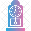 Grandfather Clock Time Clock Icon
