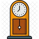 Grandfather Clock Decor Pendulum Icon
