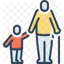 Grandfather Elderly Citizen Icon