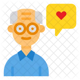 Grandfather Love  Icon