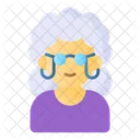 Grandma Old Woman Icon