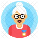 Granny Grandmother Grandparent Icon
