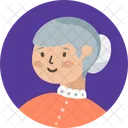 Grandmother Mother Avatar Icon