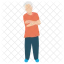 Old Woman Grandmother Icon