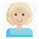 Grandmother Elderly Female Icon