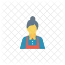 Grandmother Lady Old Icon