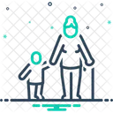 Grandmother Elderly Senior Citizen Ages Old Lady Ancestors Manes Forefathers Grand Child Member Icon