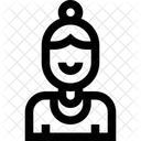 Grandmother Woman Family Icon