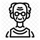 Grandpa Elderly Old Icon