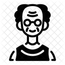 Grandpa Elderly Old Icon