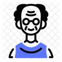 Grandpa Elderly Old Icon