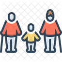 Grandparents Elderly Citizen Icon