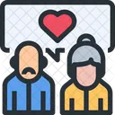 Grandparents Grandfather Grandmother Icon