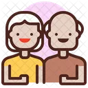 Grandparents Grandfather Grand Mother Icon