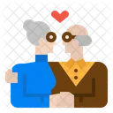Grandparents Family Grandfather Icon