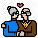 Grandparents Family Grandfather Icon