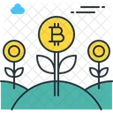 Granja de bitcoins  Icono