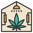 Granja de cannabis  Icono