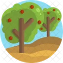 Granja De Frutas Planta Arbol Icon