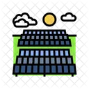 Granja Solar Panel Icono