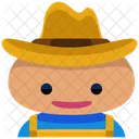 Granjero Hombre Icon