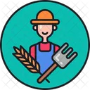 Agricultor Cultivador Productor Icon