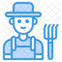 Granjero Hombre Avatar Icon