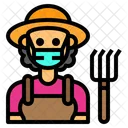 Agricultor Trabajo Ocupacion Icono