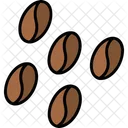 Granos De Cafe Cafe Frijoles Icono